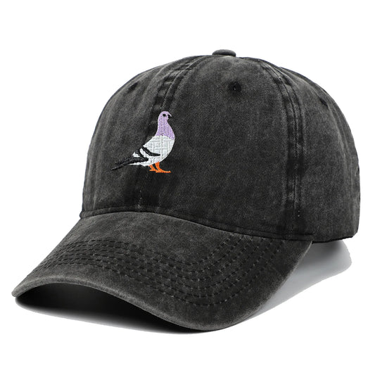 Embroidered Pigeon Cap