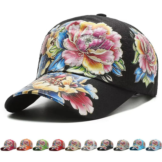 Vintage Flower Cap